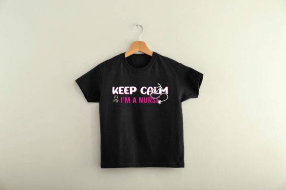 Keep Calm Nurse SVG: Graphics for T-Shirt Designs