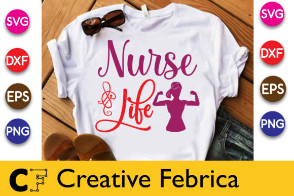 Nurse Life SVG: Free Graphics for Designers
