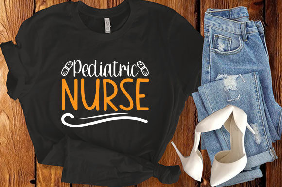 Nurse Pediatric Nurse Svg: Graphics for T-Shirt Designs