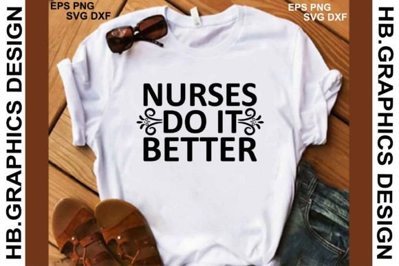 Nurse Svg Design: Graphics for T-Shirt Designs