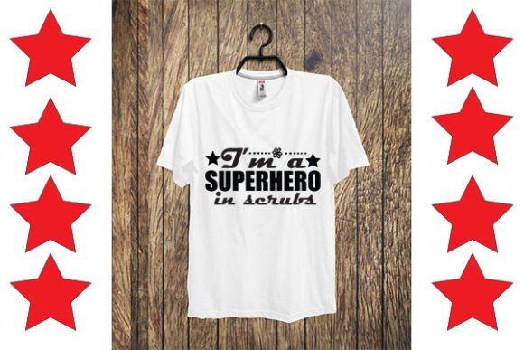 Nurse Svg Designs I’m a Superhero in Scr Graphics