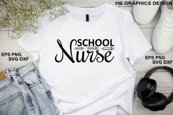 Nurse SVG Graphics for T-Shirt Designs