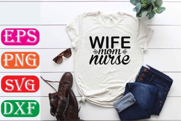 Nurse SVG Graphics for T-Shirt Designs