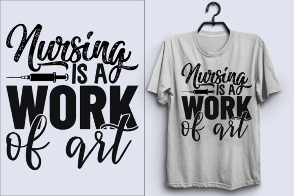 Nurse SVG Graphics for T-Shirt Designs & Web
