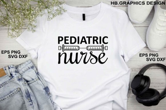 Nurse SVG: Pediatric Graphics for T-Shirt Designs