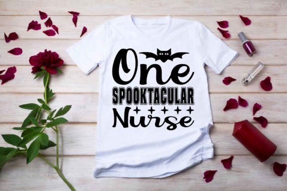 One Spooktacular Nurse SVG: Fun Graphics for T-Shirt Designs