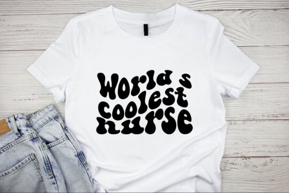 Retro Nurse SVG: Graphics for T-Shirt Designs