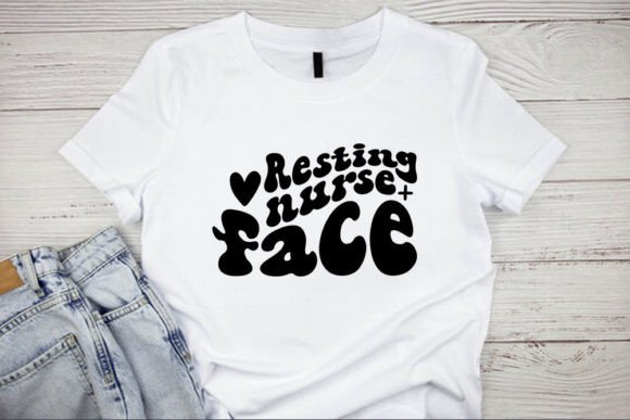 Retro Nurse SVG: Graphics for T-Shirt Designs