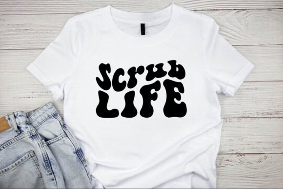 Retro Nurse SVG: Graphics for T-Shirt Designs