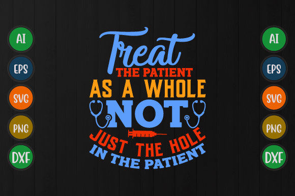 Review: Treat the Patient As a Whole Nurse SVG